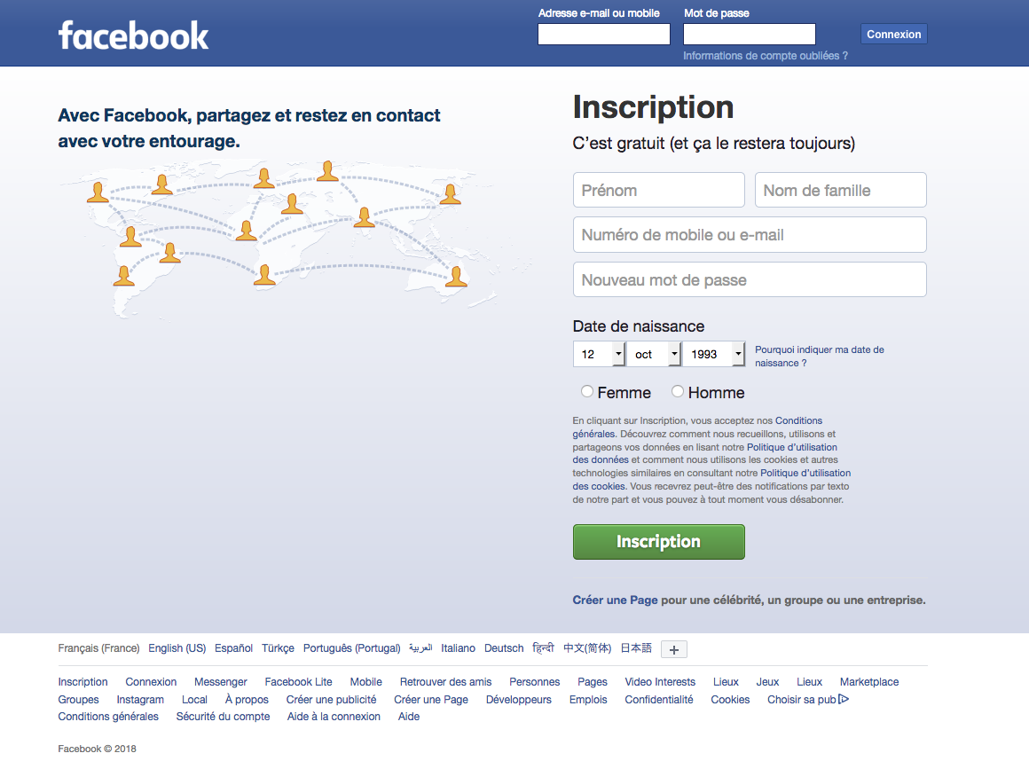 Facebook a annoncé avoir fermé de nombreuses pages et comptes.